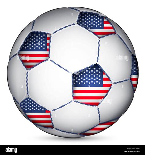 American soccer ball Stock Photo - Alamy