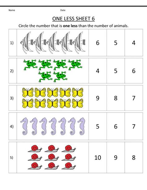 Printable Kindergarten Worksheets | Learning Printable