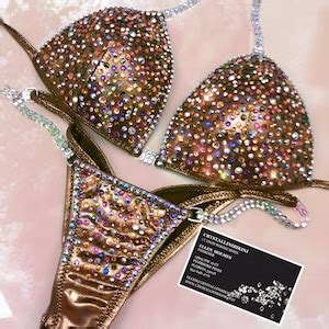 Misty Princess Competition Bikini Etsy