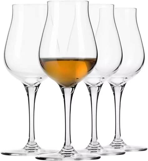 Amazon Krosno Whisky Glasses Set Of 4 3 7 Oz Avant Garde