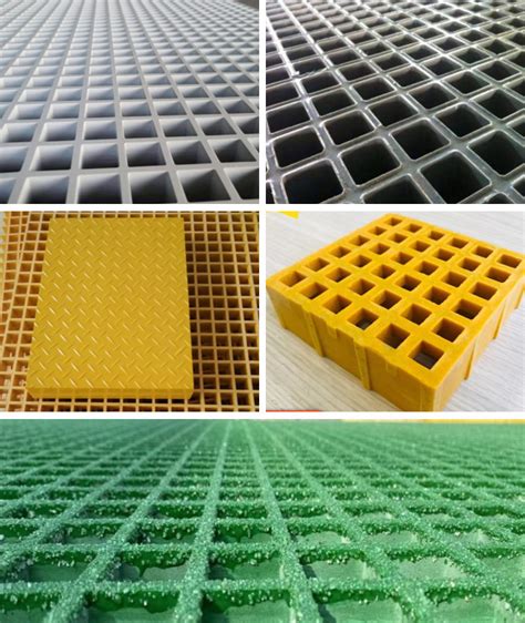 Anti Slip Mm Mesh Molded Fiberglass Grating Walkways China