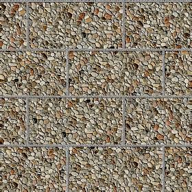 Washed Gravel Paving Outdoor Texture Seamless