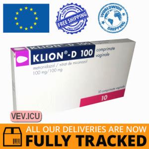 Klion-D 100, 10 vaginal tablets — Made in Hungary — Free Delivery