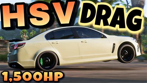 FORZA HORIZON 5 HSV GEN F GTS DRAG TUNE YouTube