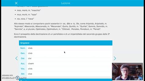 Terza Declinazione Secondo Gruppo YouTube