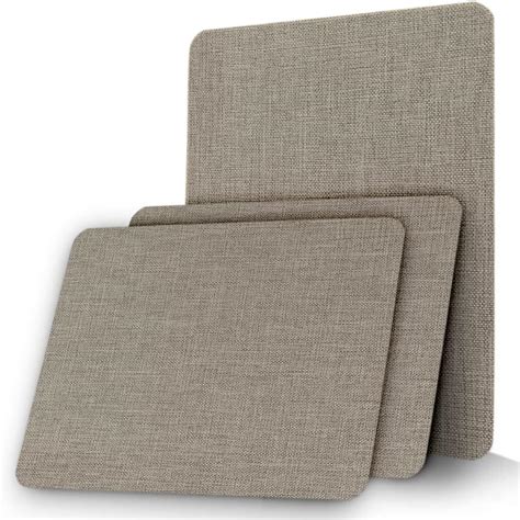 Gelaisi Patch Tissus Autocollant Beige Gris X Cm Pi Ces Patch