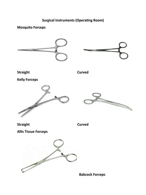 Surgical Instruments | PDF