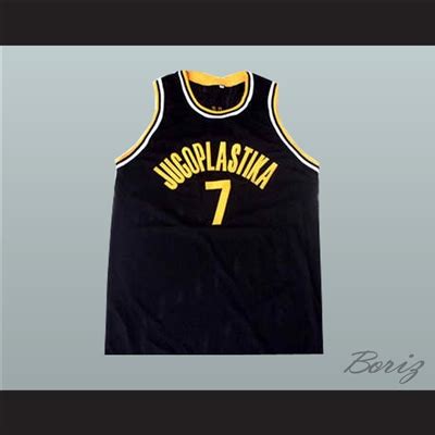 Toni Kukoc Jugoplastika Basketball Jersey