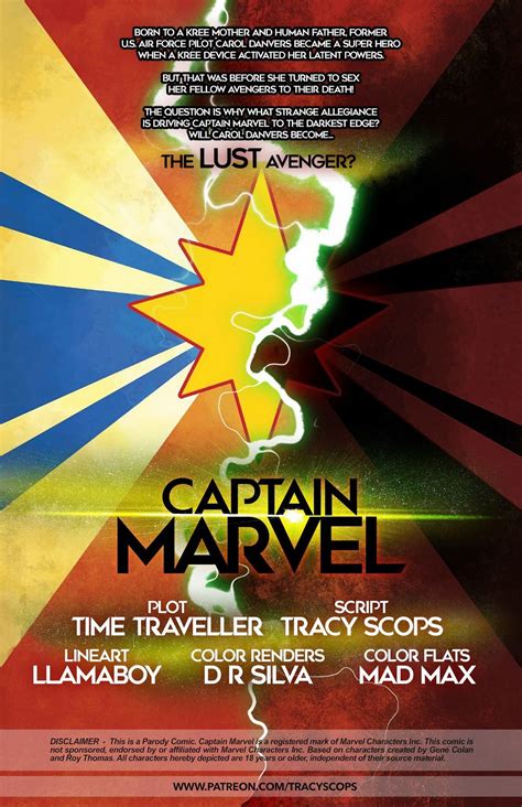 Captain Marvel The Lust Avenger Tracy Scops ⋆ Xxx Toons Porn