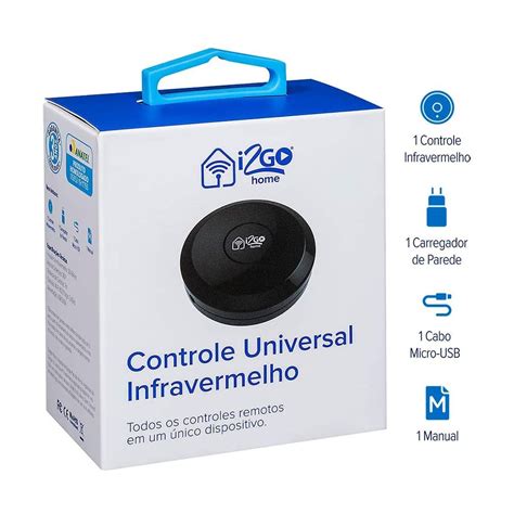 Controle Universal Inteligente Infravermelho I Go Home