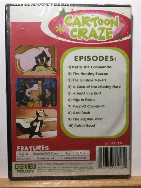 Cartoon Craze Presents All Stars Vol 2 DVD Slim Case EBay