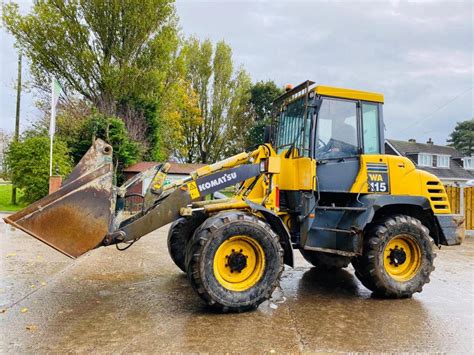 Komatsu Wa Wd Loading Shovel C W Quick Hitch