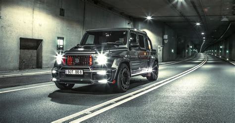 Brabus P 900 Rocket Edition G Wagon Pickup Is An All Carbon Beast