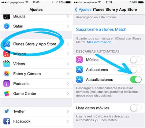 iOS desde cero Actualizaciones automáticas