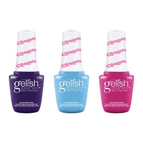 Gelish Mini Clueless Collection 9 ML Soak Off Gel Nail Polish Set 3