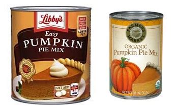 What is canned pumpkin pie mix? - Baking Bites