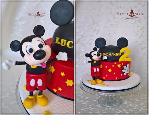 Cute Mickey Mouse Decorated Cake By Tortolandia CakesDecor