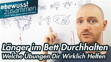 L Nger Im Bett Durchhalten Welche Bungen Dir Wirklich Helfen Youtube