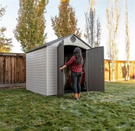 Lifetime 8x7.5 Plastic Shed Kit w/ Floor (60396)