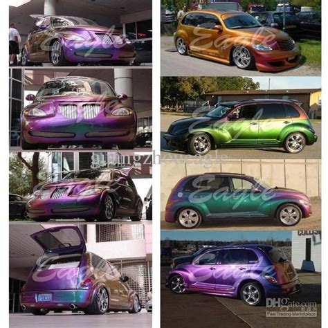 Chameleon 3D Carbon Gloss Mosaic Vinyl Wrap Film For Car Full Body