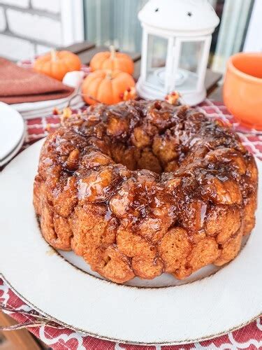 Vegan Pumpkin Spice Monkey Bread Fragrant Vanilla Cake