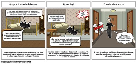 La Metamorfosis Storyboard By F Fc