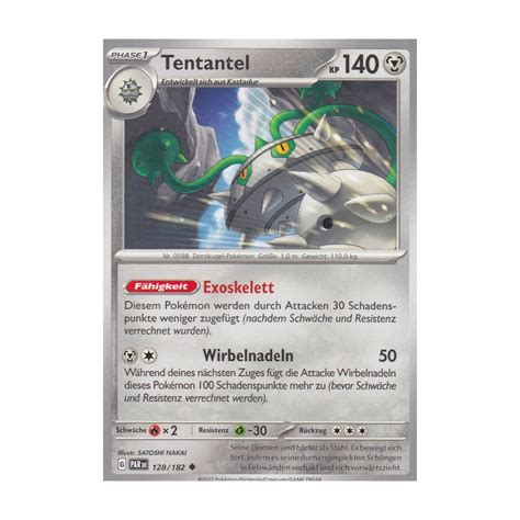 Tentantel 128 182 Paradoxrift Pokemon Karte günstig kaufen