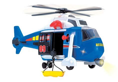 Dickie Toys Spielzeug Hubschrauber Mit Drehbarem Rotor Licht Und