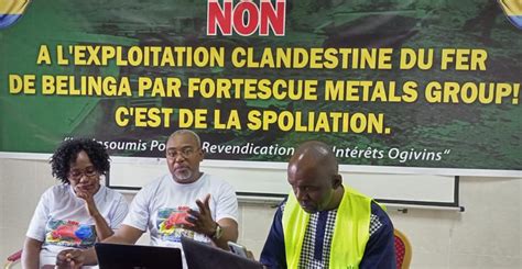 Top Infos Gabon Exploitation Du Fer De Belinga Fortescue Metals