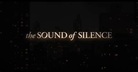 The Sound Of Silence