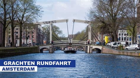 Grachten Rundfahrt In Amsterdam YouTube