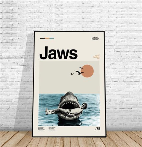 Jaws 2022 Imax Movie Poster Exclusive Limited Artwork 13x19