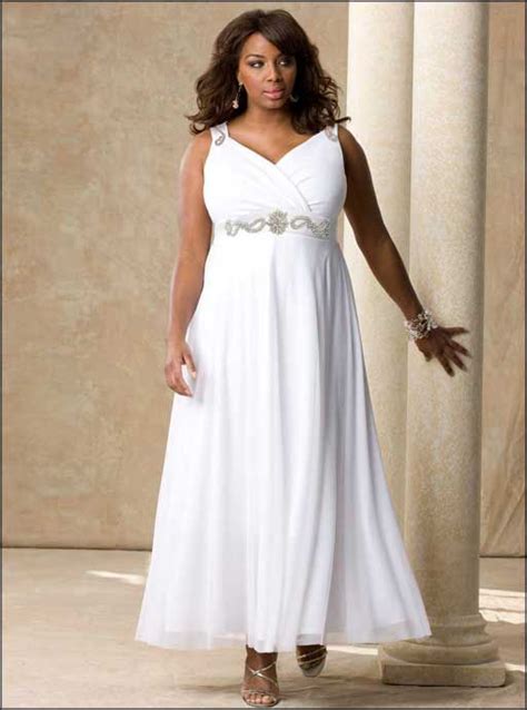 Plus Size White Dress Cocktail4