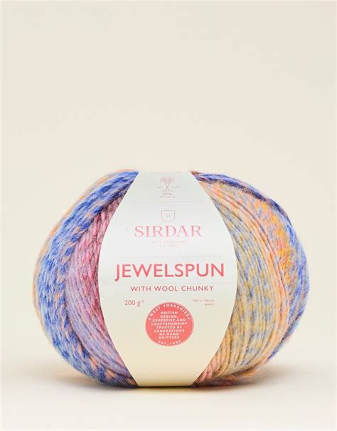 Sirdar Jewelspun With Wool Chunky Self Striping Blended Yarn Sirdar