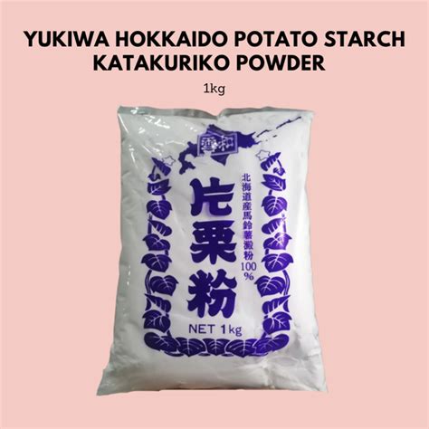 Yukiwa Hokkaido Potato Starch Katakuriko Powder 1kg | Lazada PH