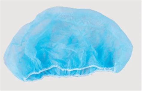 Blue Disposable Bouffant Cap Size Inch At Rs Piece In Dombivli