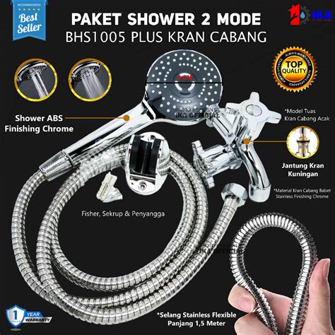 Jual Harga Termuraah Paket Shower Kamar Mandi Dan Kran Shower Cabang