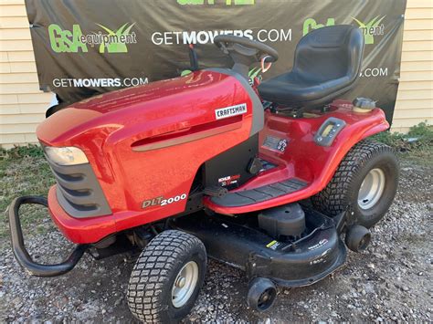 48IN CRAFTSMAN DLT2000 RIDING LAWN TRACTOR W 20HP KOHLER ENGINE NICE