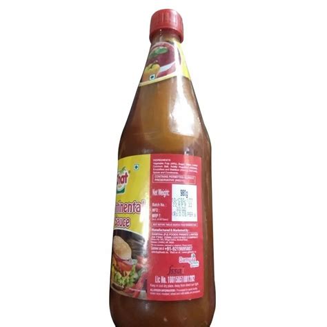 Chat Tomato Sauce Packaging Size 980 Gm Store In Cool And Dry Place