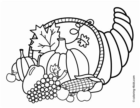 Thanksgiving Coloring Pages For Adults At Free