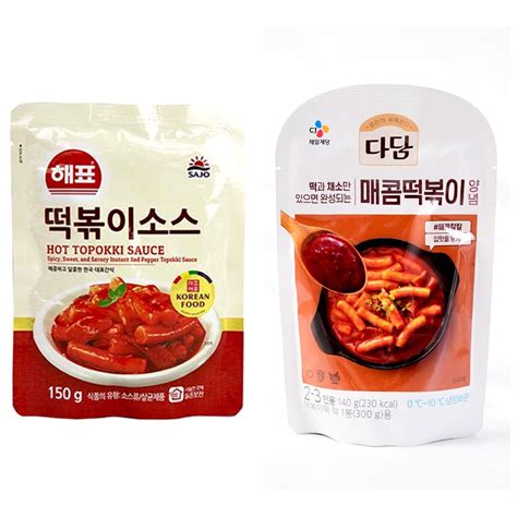 DELICIOUS TTEOKBOKKI SAUCE 150G : SAJO TTEOKBOKKI SAUCE 150G / CJ ...