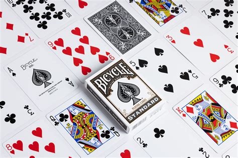 Bicycle Standard Index 808 Playing Cards Black