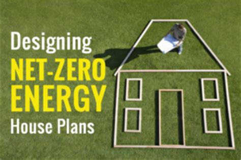 Designing Net-Zero Energy House Plans [Cheat Sheet]