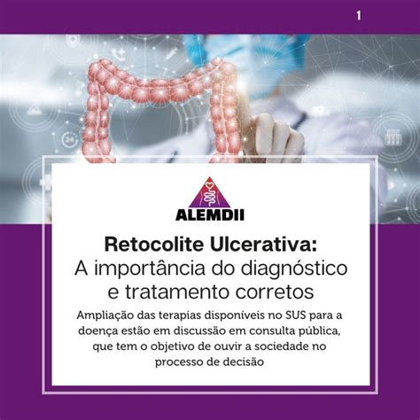 Retocolite Ulcerativa A Import Ncia Do Diagn Stico E Tratamento