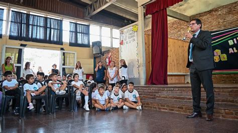 El Ministro Jos Goity Inaugur El Ciclo Lectivo En La Escuela N