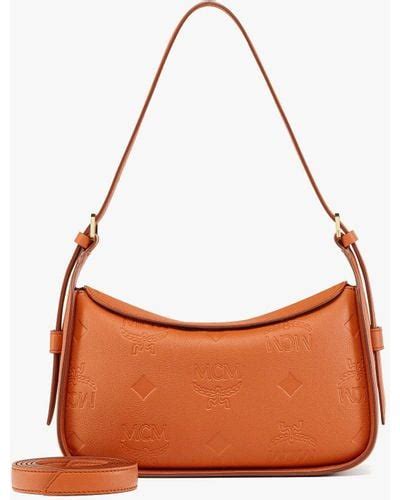 Brown Mcm Hobo Bags And Purses For Women Lyst