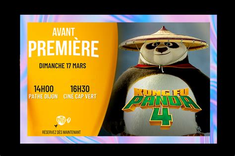 Fun Radio Bourgogne vous invite à l avant première de Kung Fu Panda 4