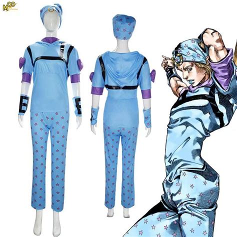 Jual JoJo S Bizarre Adventure STEEL BALL RUN Cosplay Costume Johnny