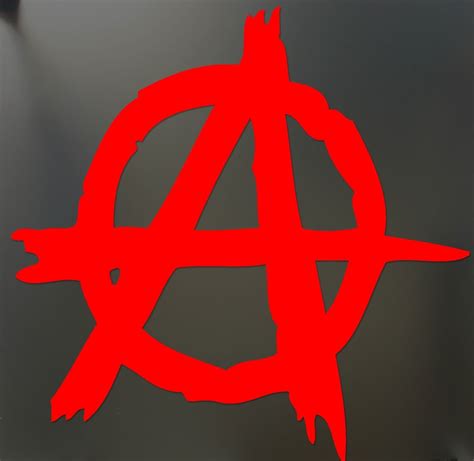 Anarchy Vinyl Decal Sticker Skate Car Window Laptop Wall Son Etsy