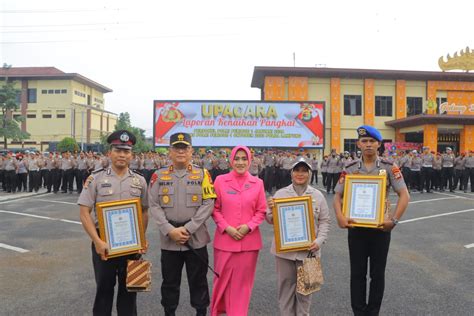 290 Personel Polda Lampung Dan Asn Naik Pangkat Periode 1 Januari 2024